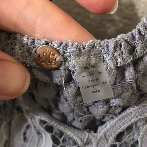 Free People Adella Sleeveless Maxi Slip Dress in Dark Gray Mauve - Size Medium - Picture 4 of 9